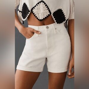 NWT Hudson ~ Anthropologie Devon High Rise Boyfriend Jean Shorts